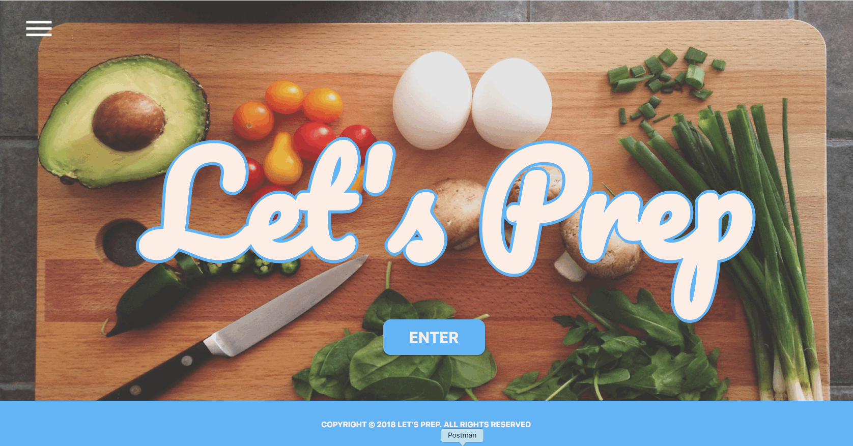 Gif of Lets Prep Site